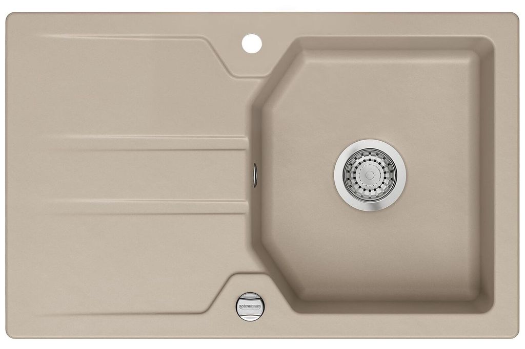 Systemceram KeraDomo Spüle SOLVA 80 in FANGO mit Produktbild 