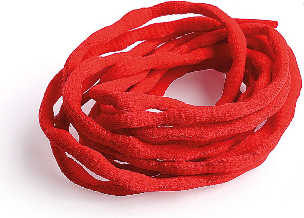 RINGELSPITZ - SportPlus Schnürsenkel – Elastische Schnürsenkel mit Schnellverschluss - 120 cm, rot