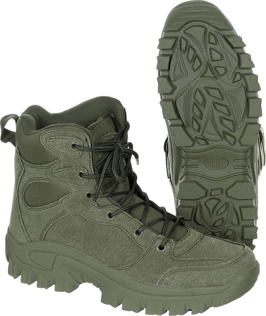 MFH Stiefel, "Commando", knöchelhoch, oliv