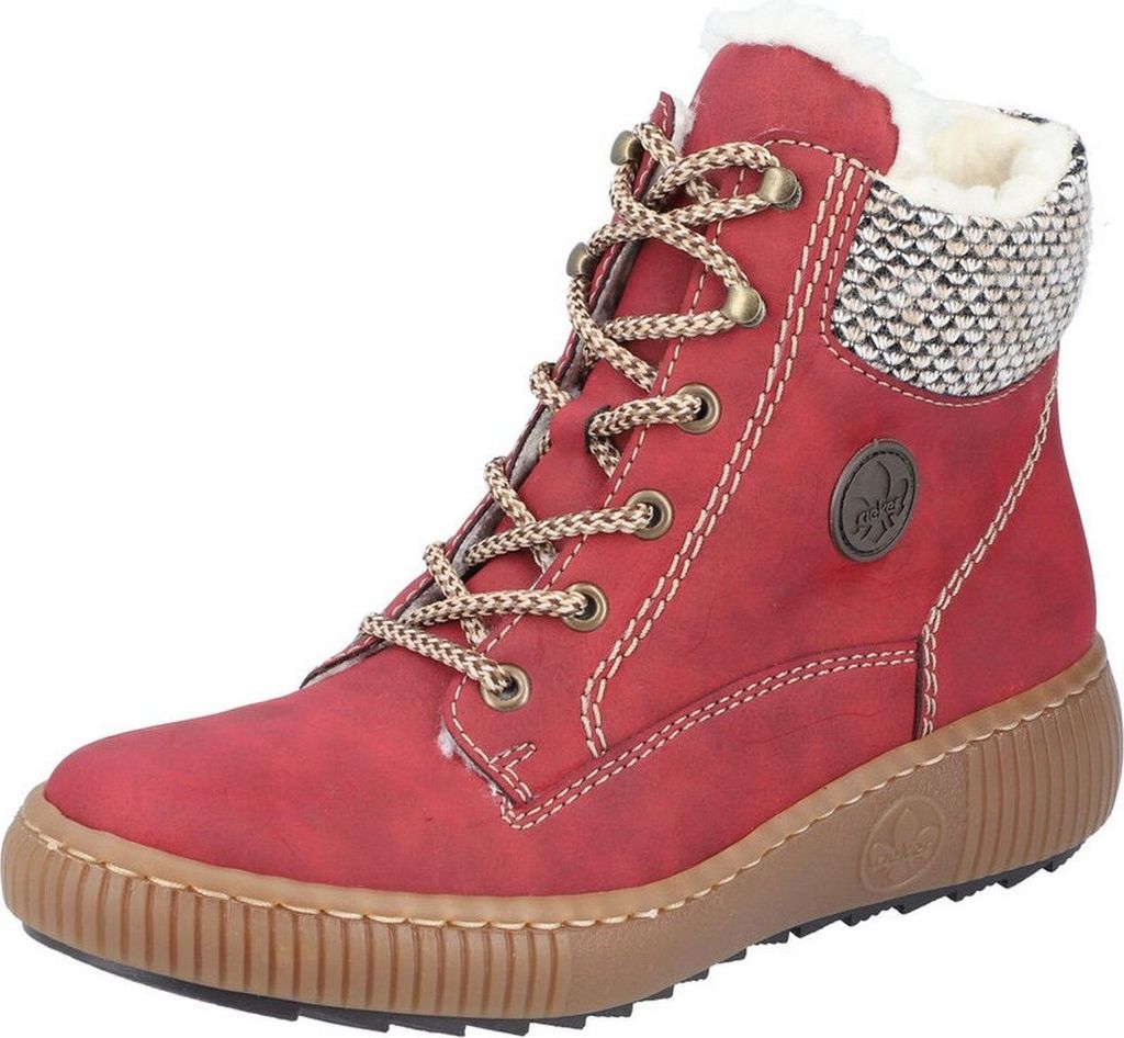 Damenstiefeletten Rieker Z6620-33 rot 38