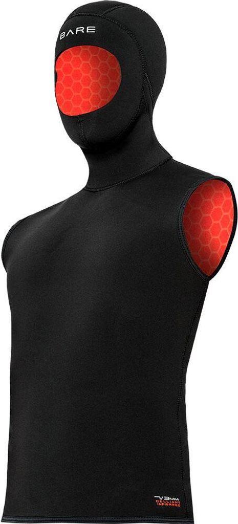 Weste mit Kapuze ULTRAWARMTH 5/3mm - Herren