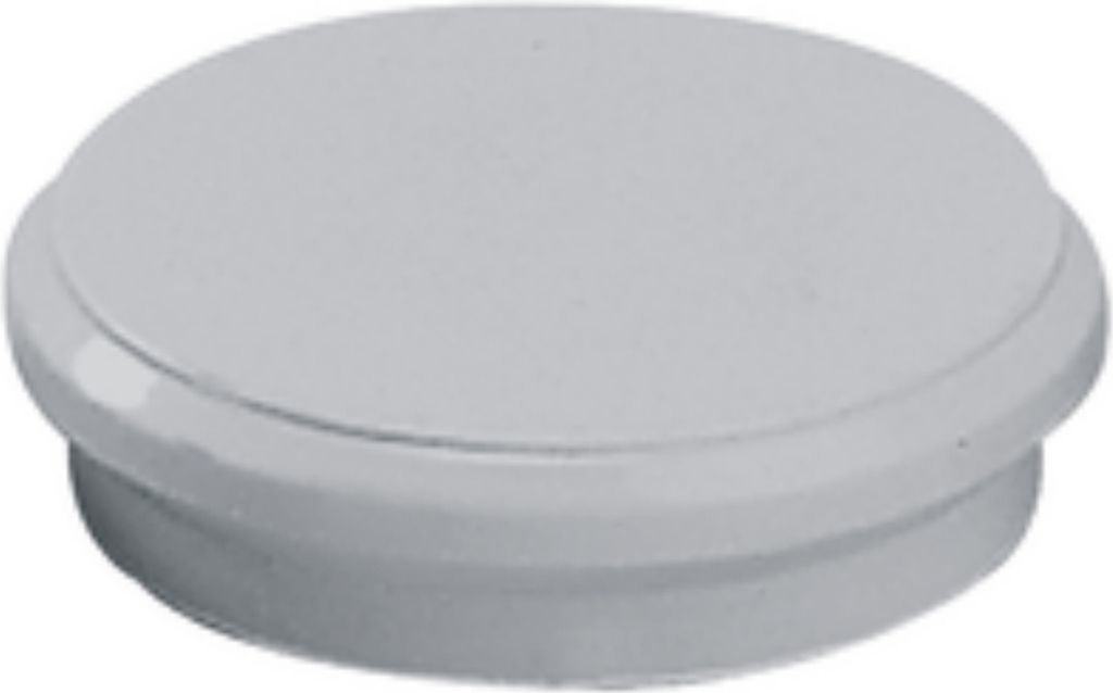 Magnet rund 24mm grau Packung mit 10 Stück