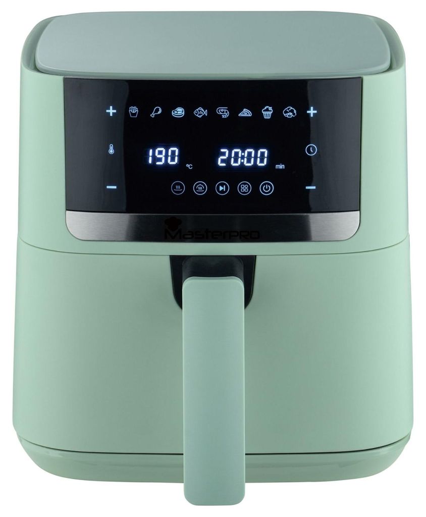 Masterpro Air Fryer Heißluftfritteuse Timer 200°C 4L 1350W Produktbild 