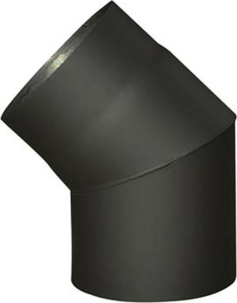 Coude fumée 200mm/45st.t.1,5mm NOIR Image du produit 