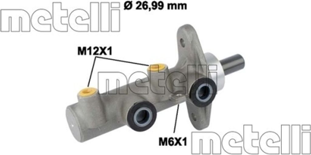 Hauptbremszylinder Metelli 05-0821 für Hyundai