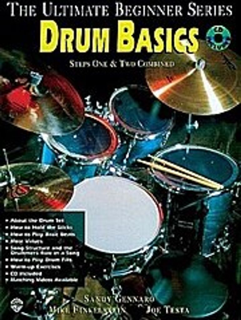 Drum basics : Steps 1+2 (+CD) :für Schlagzeug