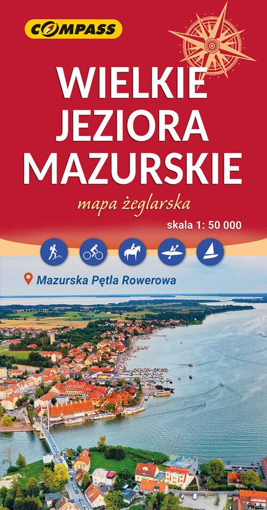Wielkie Jeziora Mazurskie 1:50 000 Image du produit 