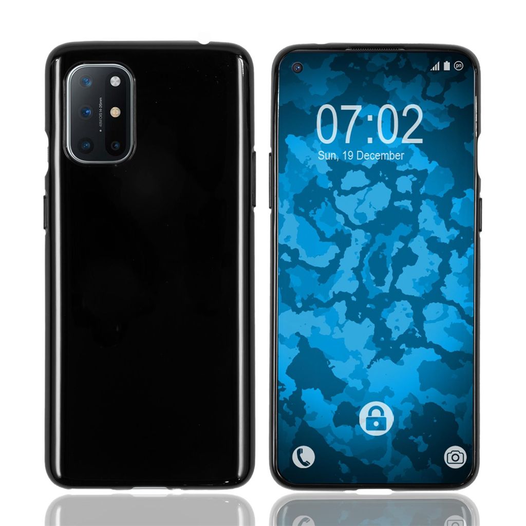 PhoneNatic Case kompatibel mit  OnePlus 8T - schwarz Produktbild 