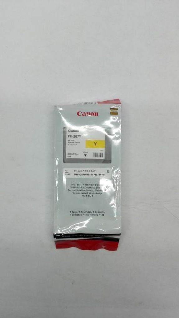 Canon PFI-207 Y, Gelb, Tinte auf Pigmentbasis, 1 Stück(e) Produktbild 