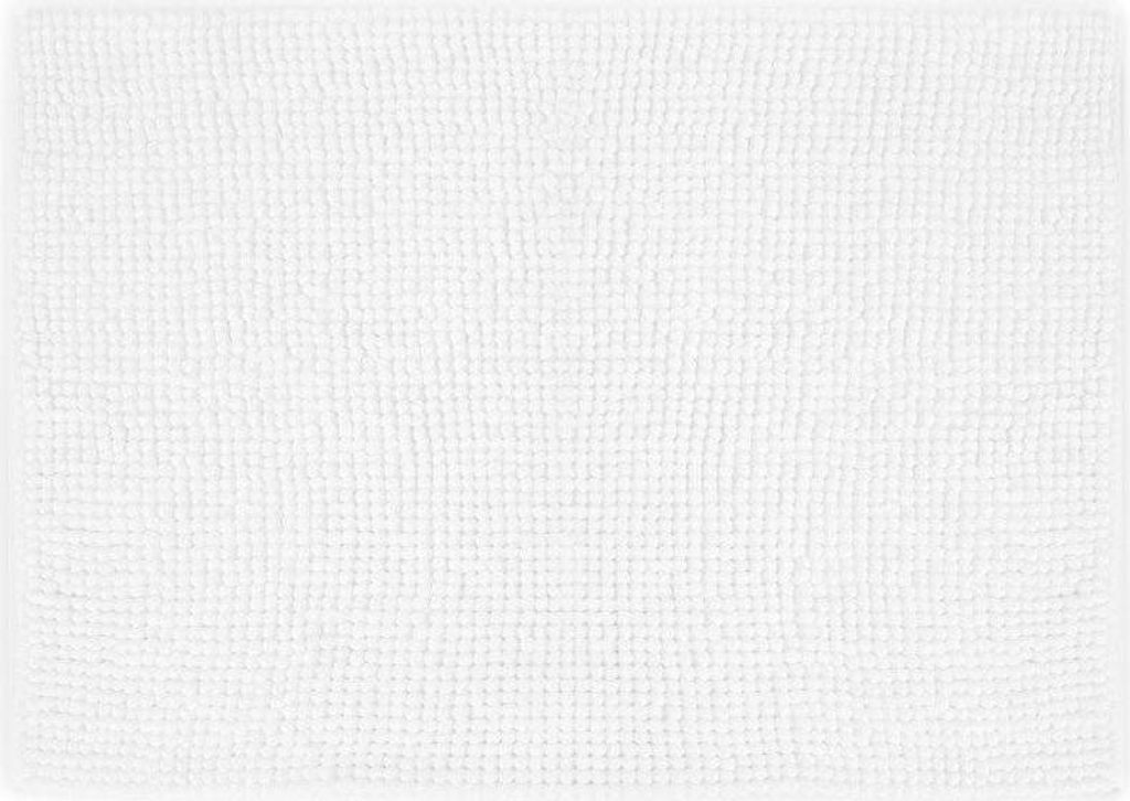 HOMLA JON Anti-Rutsch Badteppich weiß 50x70 cm
