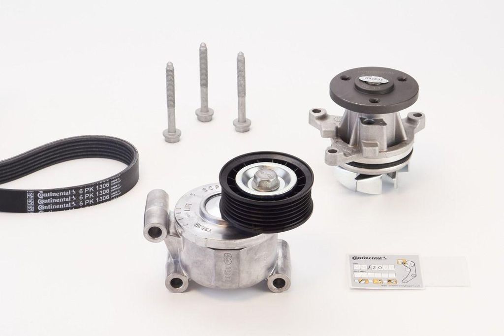 CONTINENTAL CTAM Wasserpumpe + Keilrippenriemen x 6PK1306WP1