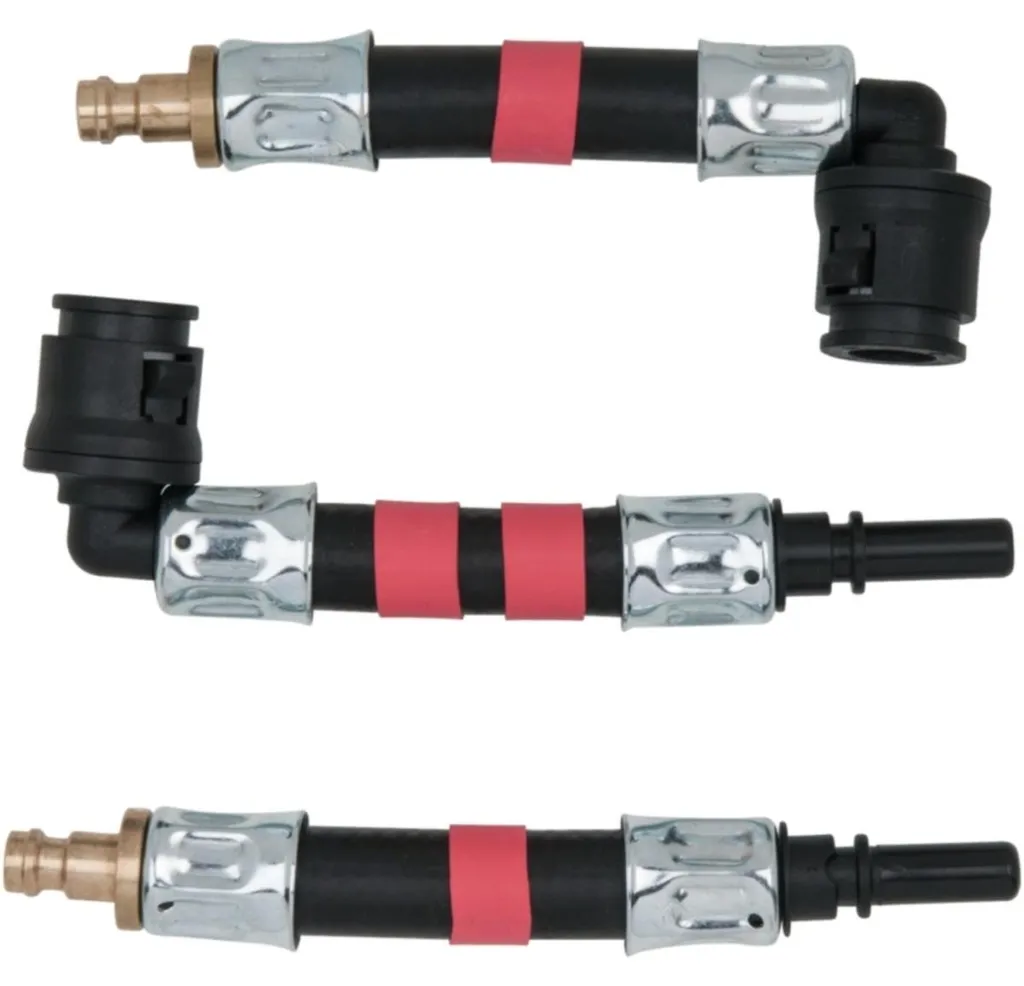 KS TOOLS 150.1864 Jeu d'adaptateurs 3 pièces SAE 8 x 20 mm rouge