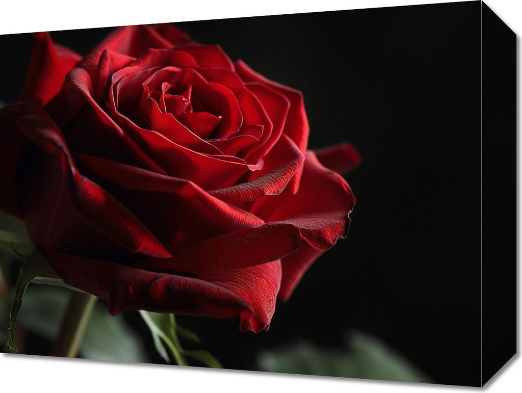Bild 40x30cm Rose im Halbschatten