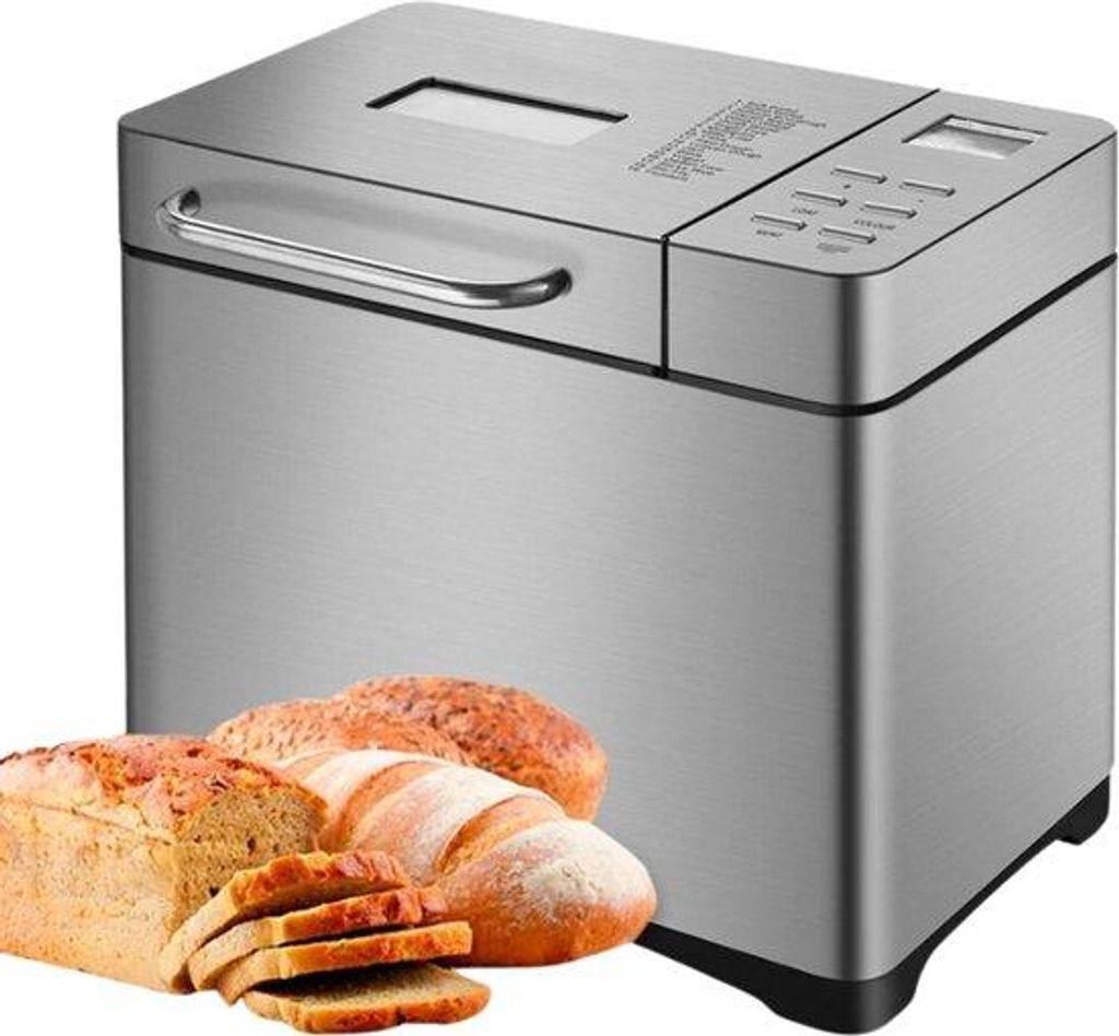 Automatische Brotmaschine 19in1 Edelstahl 650W Produktbild 