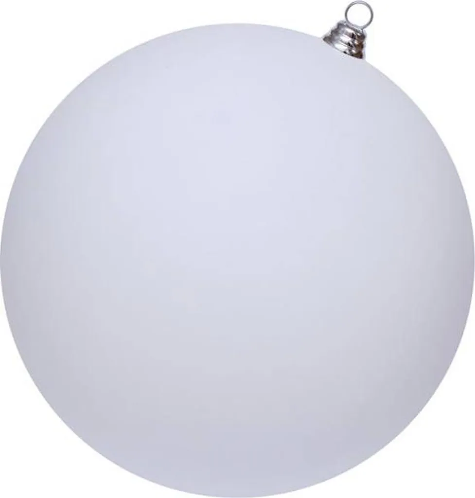 Boule lumineuse décorative 40 cm en plastique mat pour jardin et salon