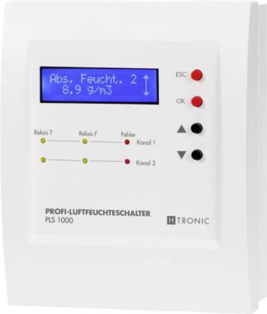 Thermostat de point de rosée PLS 1000 H-Tronic pour air sec et sain