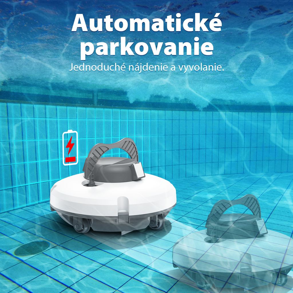 Redkey S100 Akumulátorový bazénový robot, automatický Obrázok produktu 4