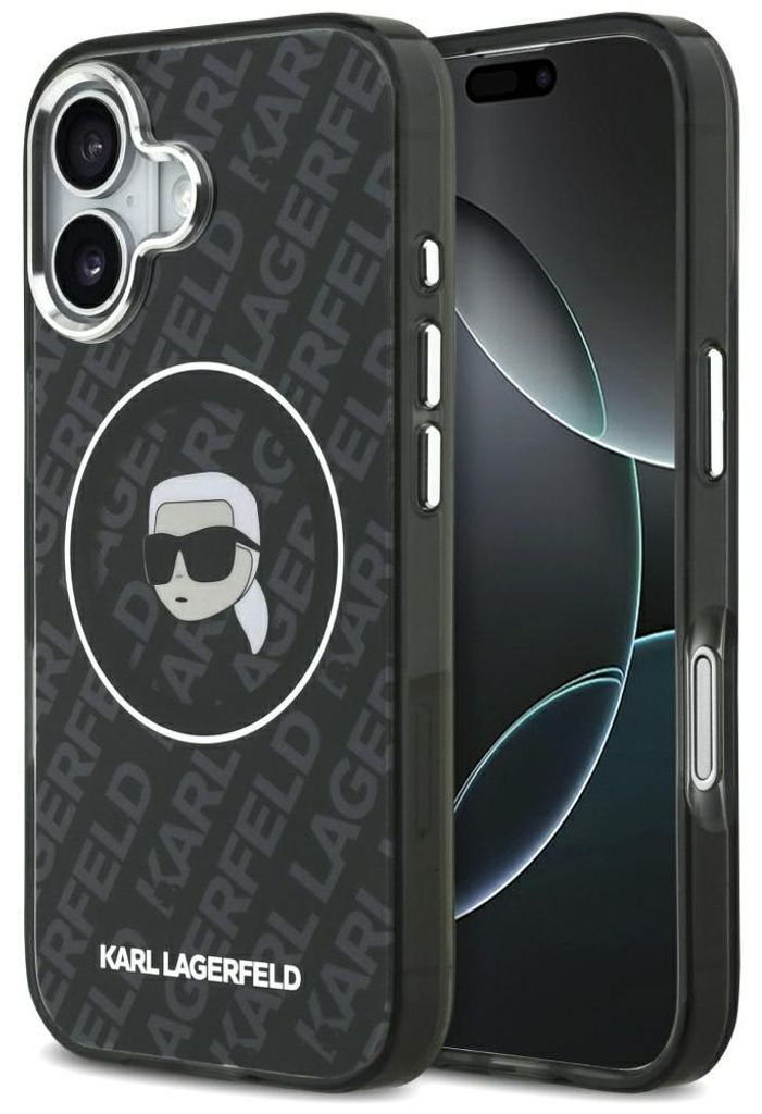 Karl Lagerfeld MagSafe Hülle iPhone 17 Schwarz Produktbild 