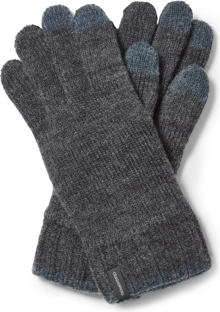 Gants d'hiver anti-froid Craghoppers CG2196 en polyester recyclé S-M
