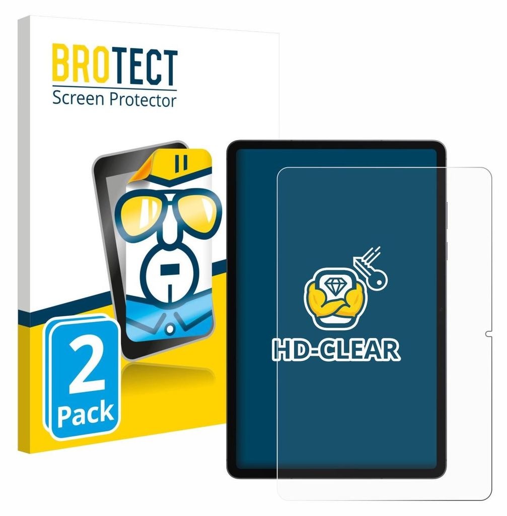 2x Für Samsung Galaxy Tab S11 (Hochformat) Schutzfolie Produktbild 