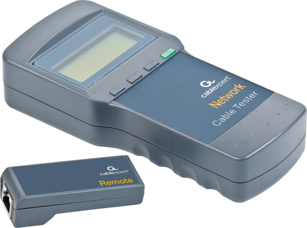 Digital Network Cable Tester Cablexpert NCT-3 Grey | Diagnosi Rapida
