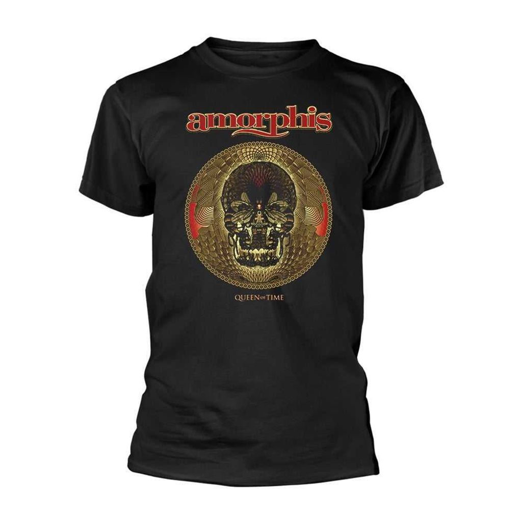 Amorphis T-Shirt Herren Queen of time schwarz Band-Merch, Bands 100% Baumwolle S