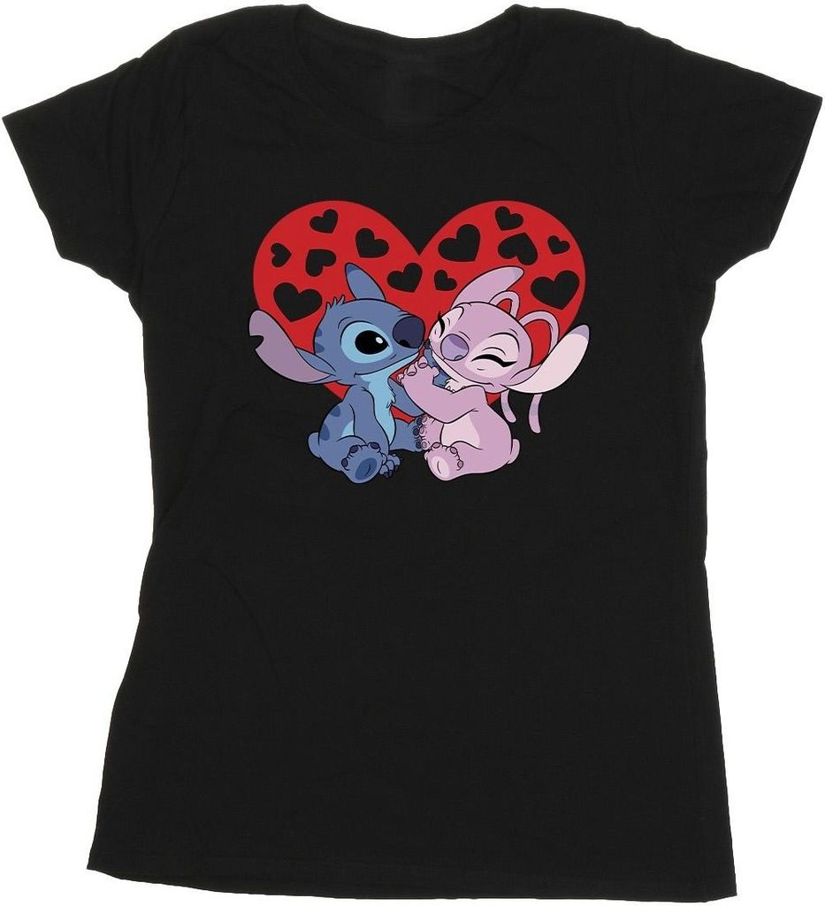 Disney - T-Shirt für Damen BI25702 (M) (Schwarz)