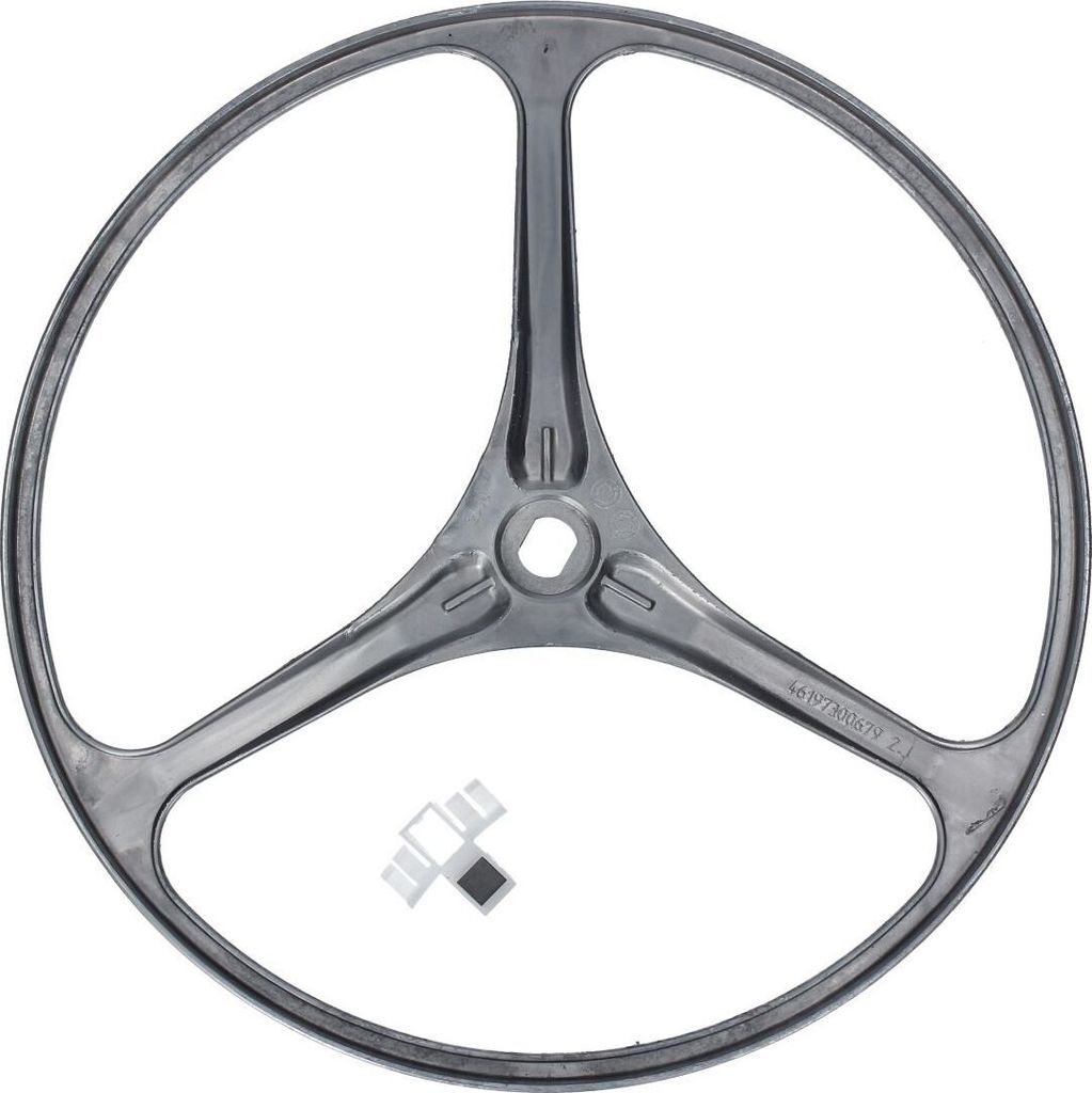 Whirlpool Bauknecht 481252888111 C00332382 Riemenscheibe Antriebsriemenscheibe Keilrippenriemen Scheibe Waschmaschine Toplader auch Ignis Indesit P...