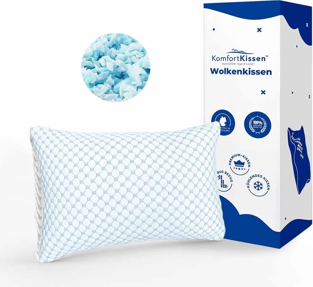 Oreiller ergonomique 50x70cm Cloud Pillow en mousse à mémoire de forme - 6
