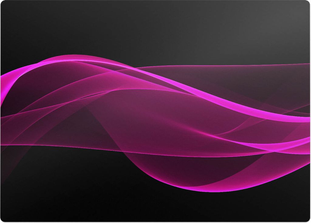 Wellenlinien – Bodenschutzmatte – Rutschfest – Schutzmatte für Büro – Vinylmatte – Stuhlunterlage – 140 x 100 cm
