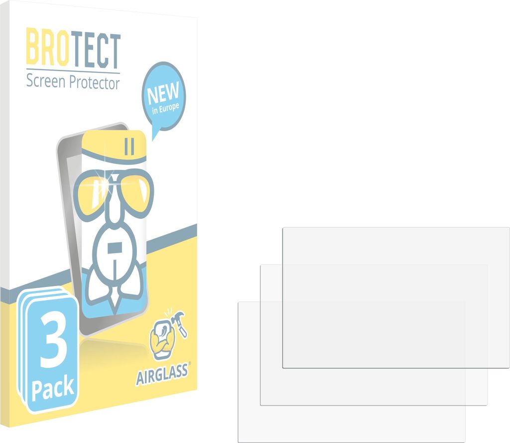 3x BROTECT Schutzglas für Samsung S19E200NW Schutzfolie Panzer Folie Glas Display Schutz klar