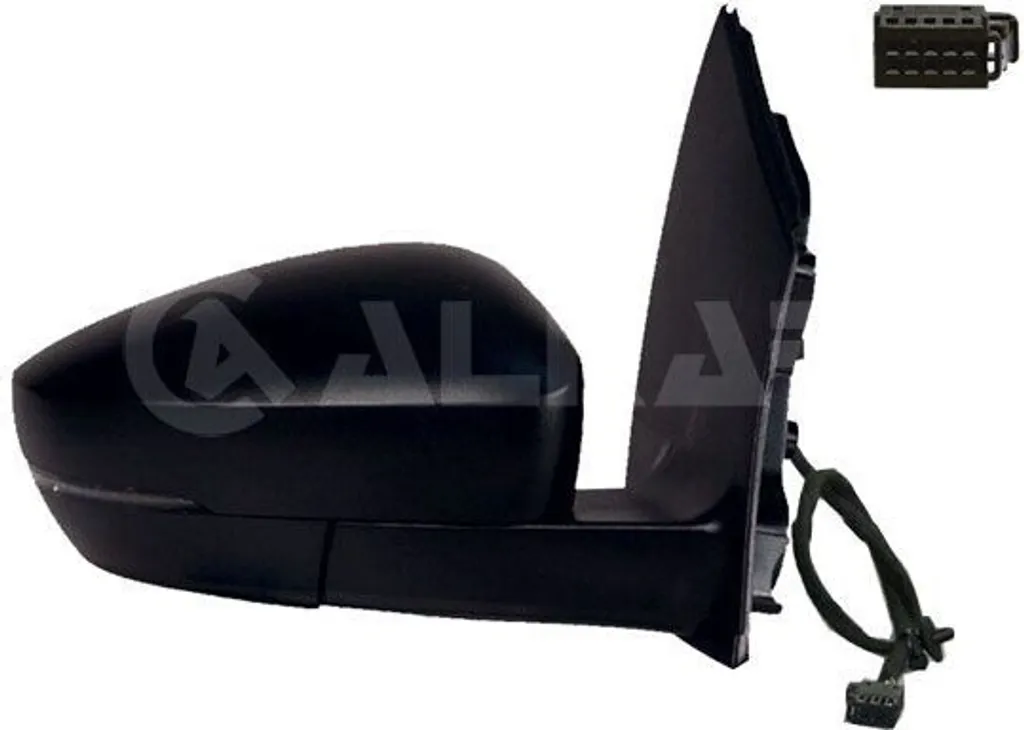 Rétroviseur extérieur droit complet pour Polo 6C 6R miroir de rechange