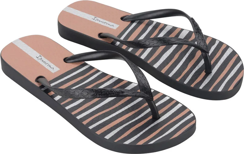 Ipanema Classica Happy XII Tongs Noir UE 38 pour Femme Style Épuré