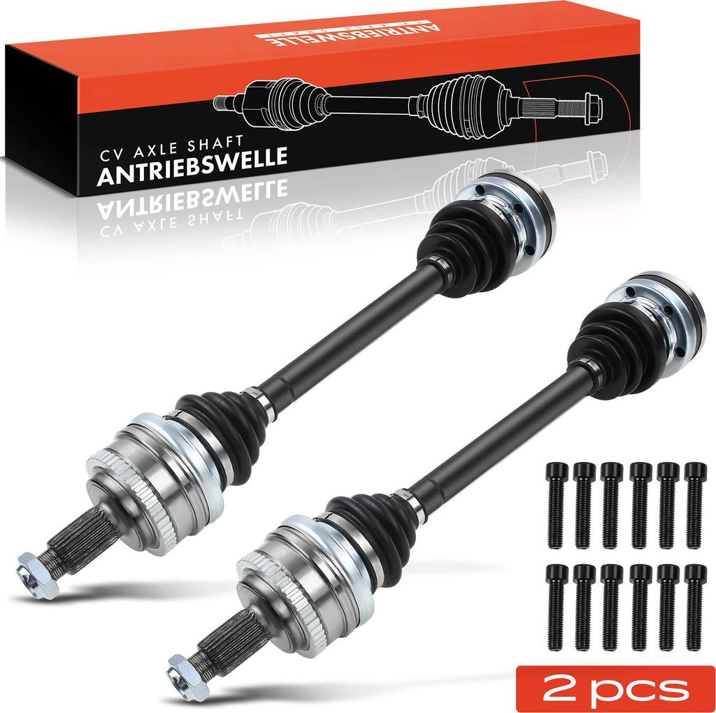 Frankberg 2x Antriebswelle Hinten für BMW E30 315 316 318 320 323 324 325 M3