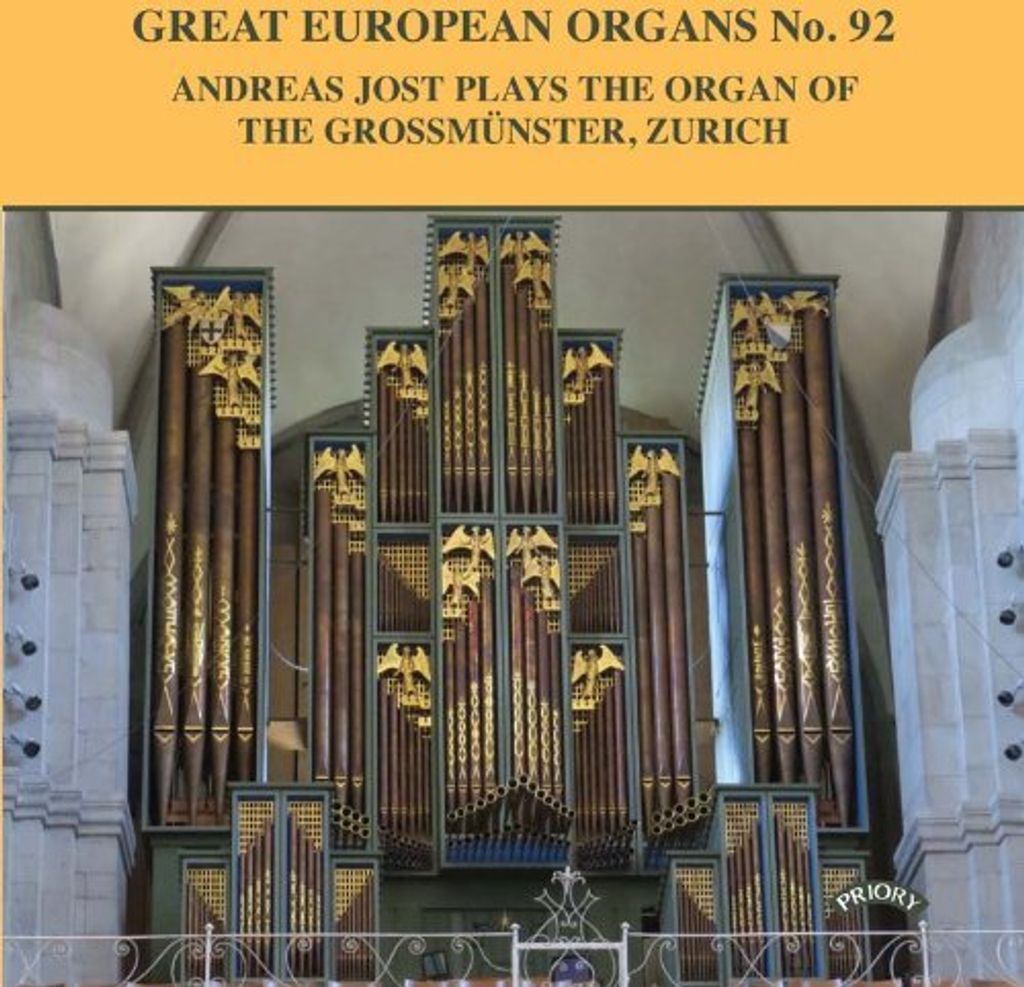 Andreas Jost - Große europäische Organe Nr. 92 CD