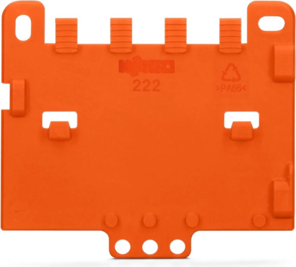 WAGO 222-505 Zugentlastungsplatte,für Befestigungsadapter,Serie 221 oder 222