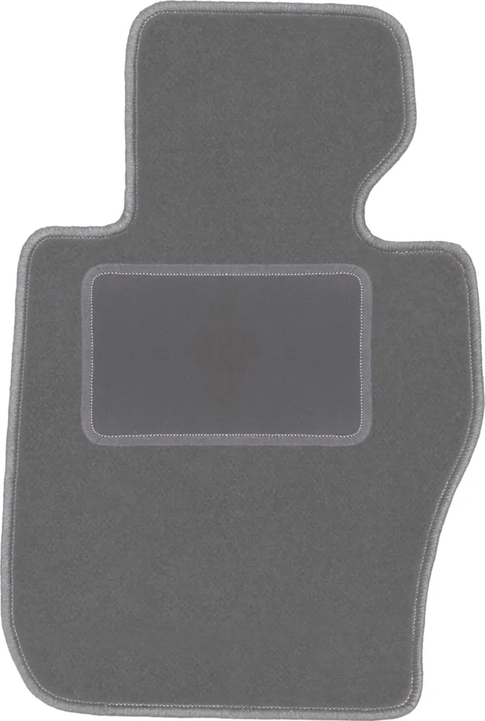 Tappetino conducente in velluto grafite compatibile con BMW 3 E91 xDrive (2004-2011, station wagon, touring) – con fissaggi – su misura