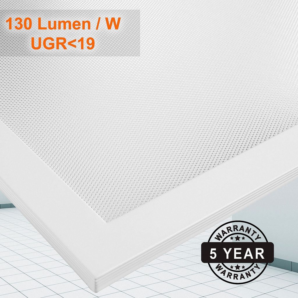 LED Einlegepanel 62x62 40W (W) 850 Weiß UGR19 universal dimmbar