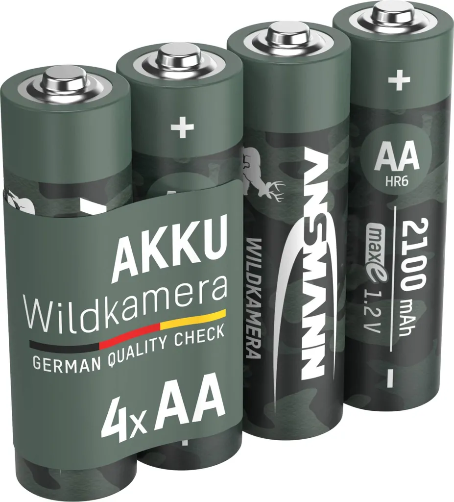 Batterie caméra sauvage AA 2100 mAh à haute endurance thermique