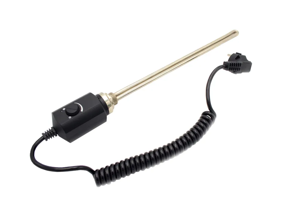 Résistance chauffante noire réglable de 300 à 1200W pour radiateur