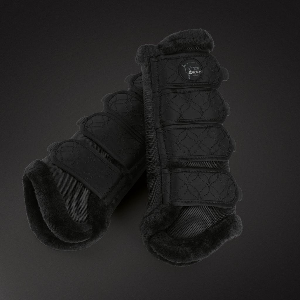 Eskadron Gamaschen Platinum " ALLROUND ", vorne Größe - Warmblut