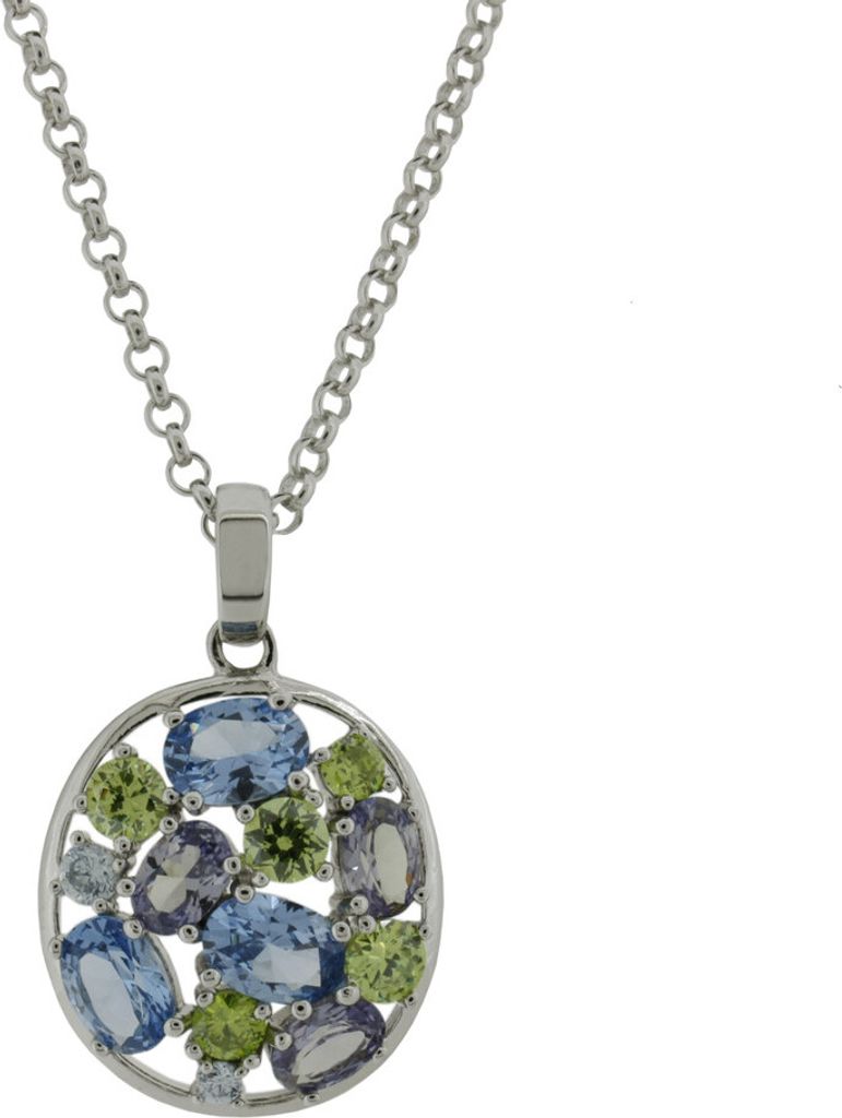 Venus Anhänger Heat, aus Silber / Zirkonia