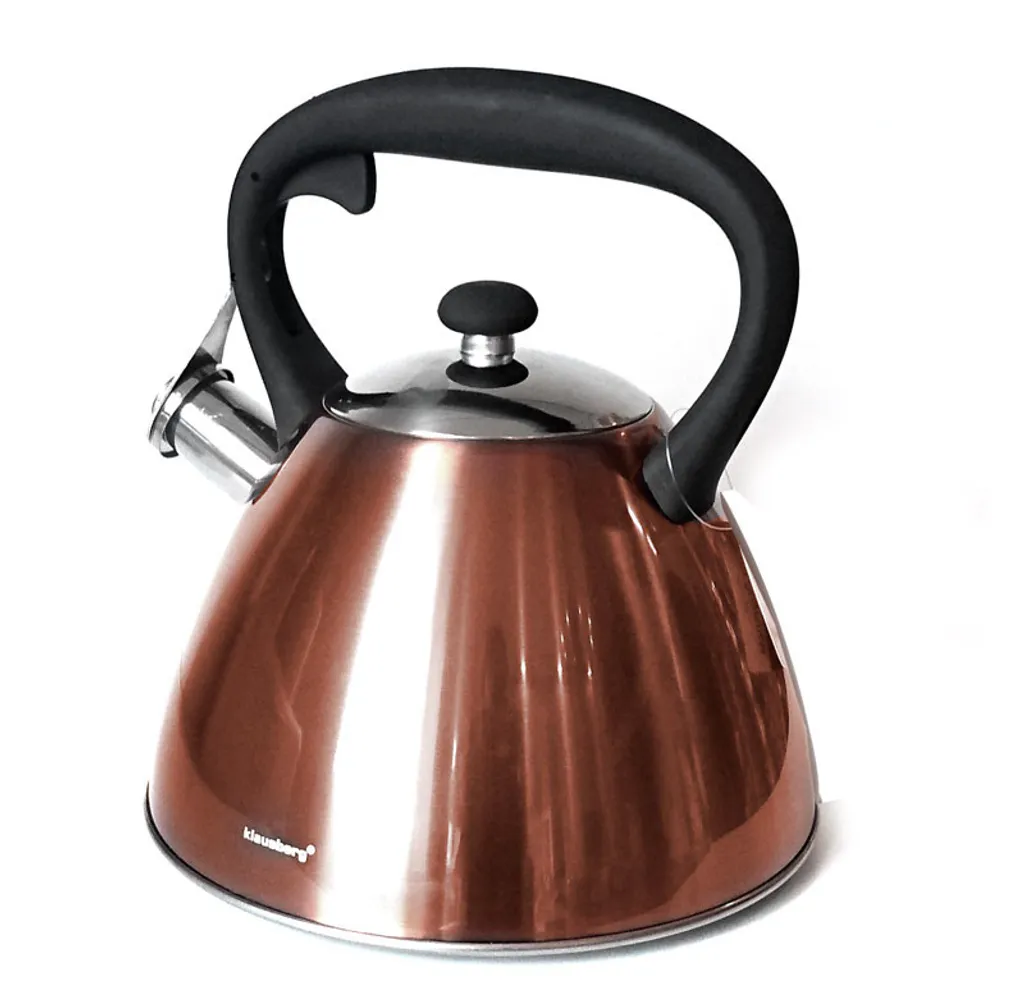 Bouilloire Siffleur 3L pour Thé et Café Compatible Toutes Plaques Cuivre