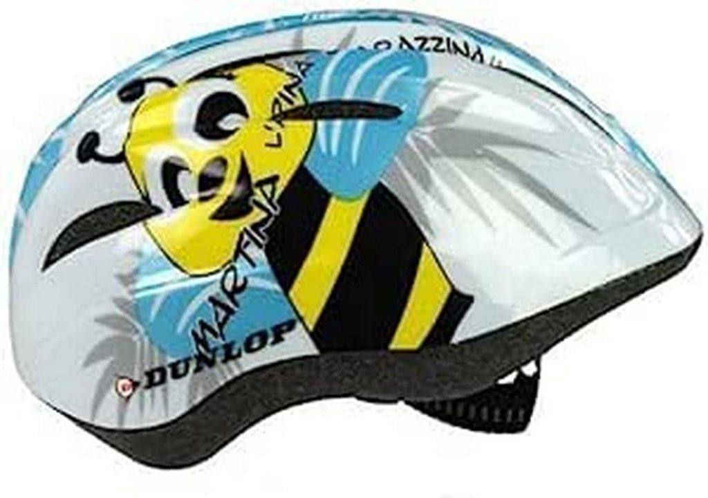 Shaik Kinder-Fahrradhelm Dunlop Fahrrad-Helm Kind Kinder Jugendliche Gr. 48-52-Helm Biene