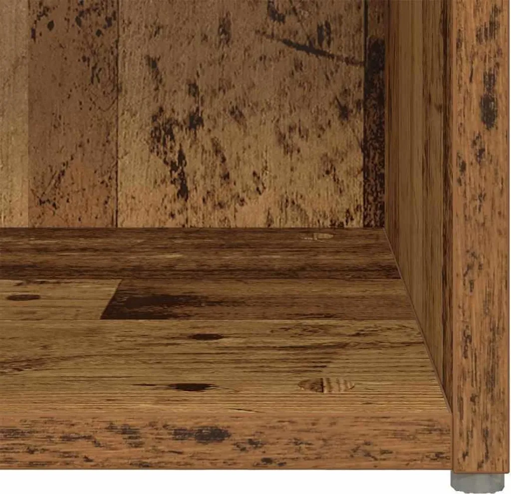 Offerta Set 2 Mobili Porta TV Legno Antico | Arredamento Salvaspazio - 10