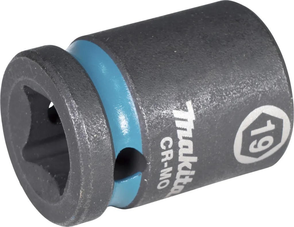 Soquete sextavado de impacto encaixe 1/2 19 mm para roda de liga leve
