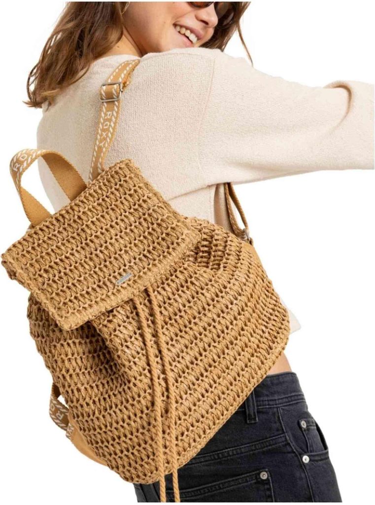 Roxy Backpack ERJBP04868-YEF0 in Beige color size Talla unica