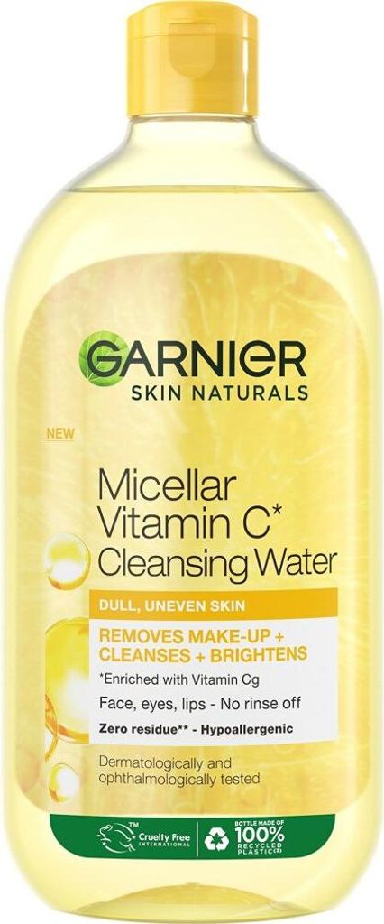 Aufhellendes Mizellenwasser mit Vitamin C* Haut Naturals ( Reinigungswasser) 700 ml