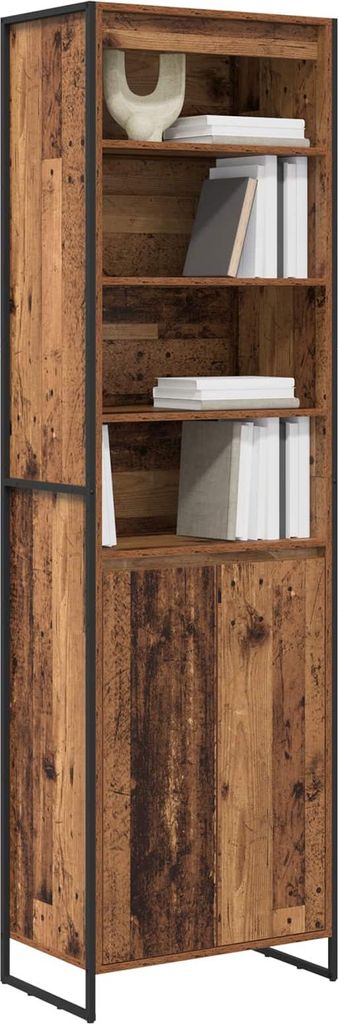 Cloris Designermöbel Hohe Schränke 2 pcs - Montage erforderlich - Altholz 60 x 36 x 300cm Holzwerkstoff - 2026Neu707440 - Kommoden