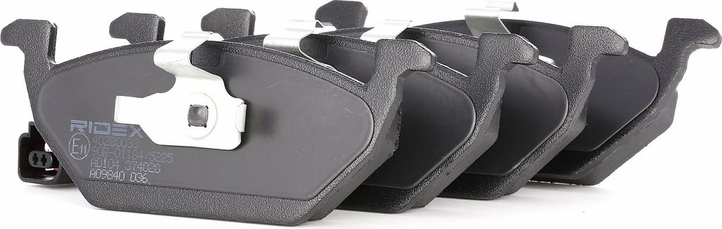 RIDEX Bremsbeläge Satz Vorne für VW Golf VII Schrägheck (5G1, BQ1, BE1, BE2) 402B0033